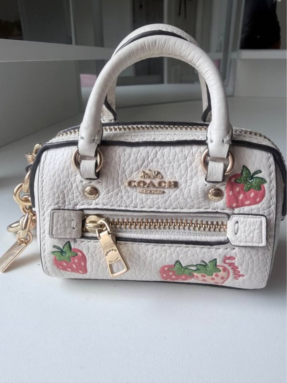 Bag Charm Coach Mini Bag - Picture 3 of 3
